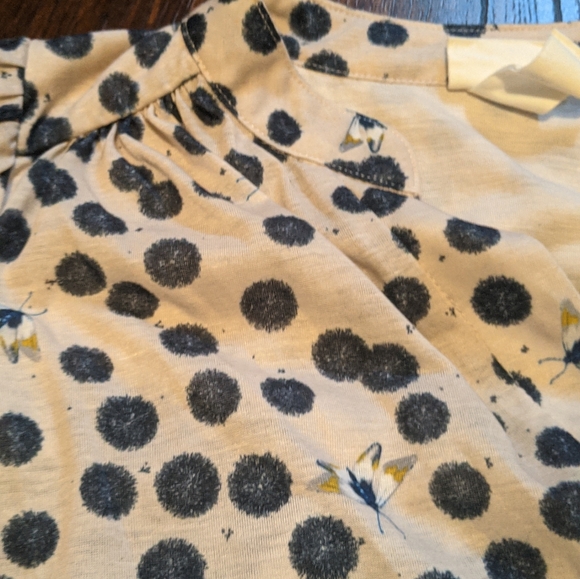 Anna Glover X H&M Moth Peasant Blouse - Picture 10 of 11